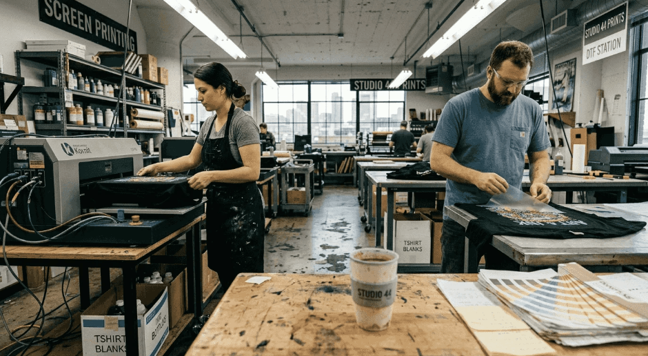 How Custom Apparel Businesses Scale with DTF Transfers